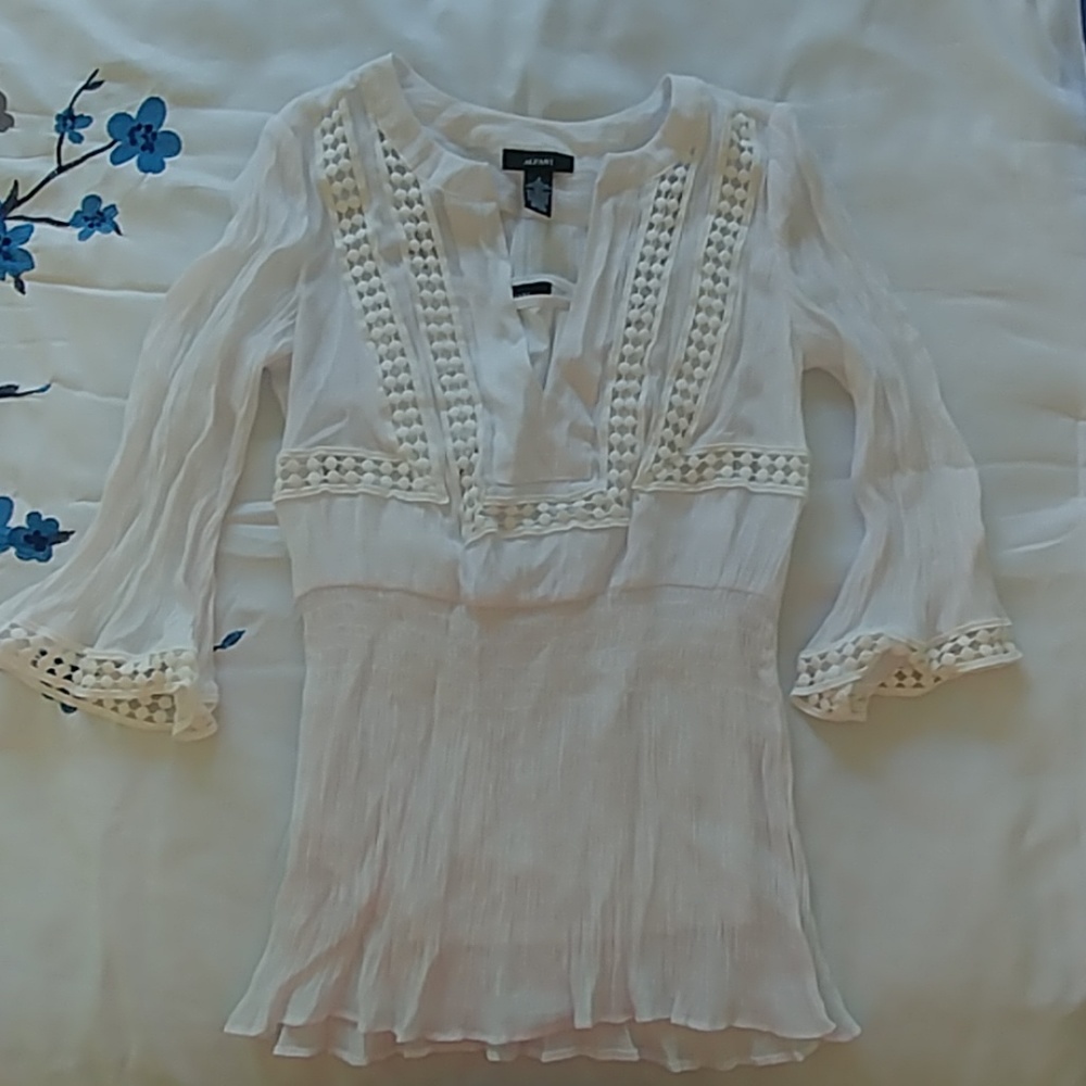 Blouse w/under tank top